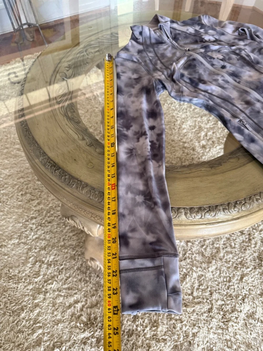 Lululemon Define Jacket Nulu Heathered Floral Print Athletic Athleisure 4 NWT - Picture 9 of 9